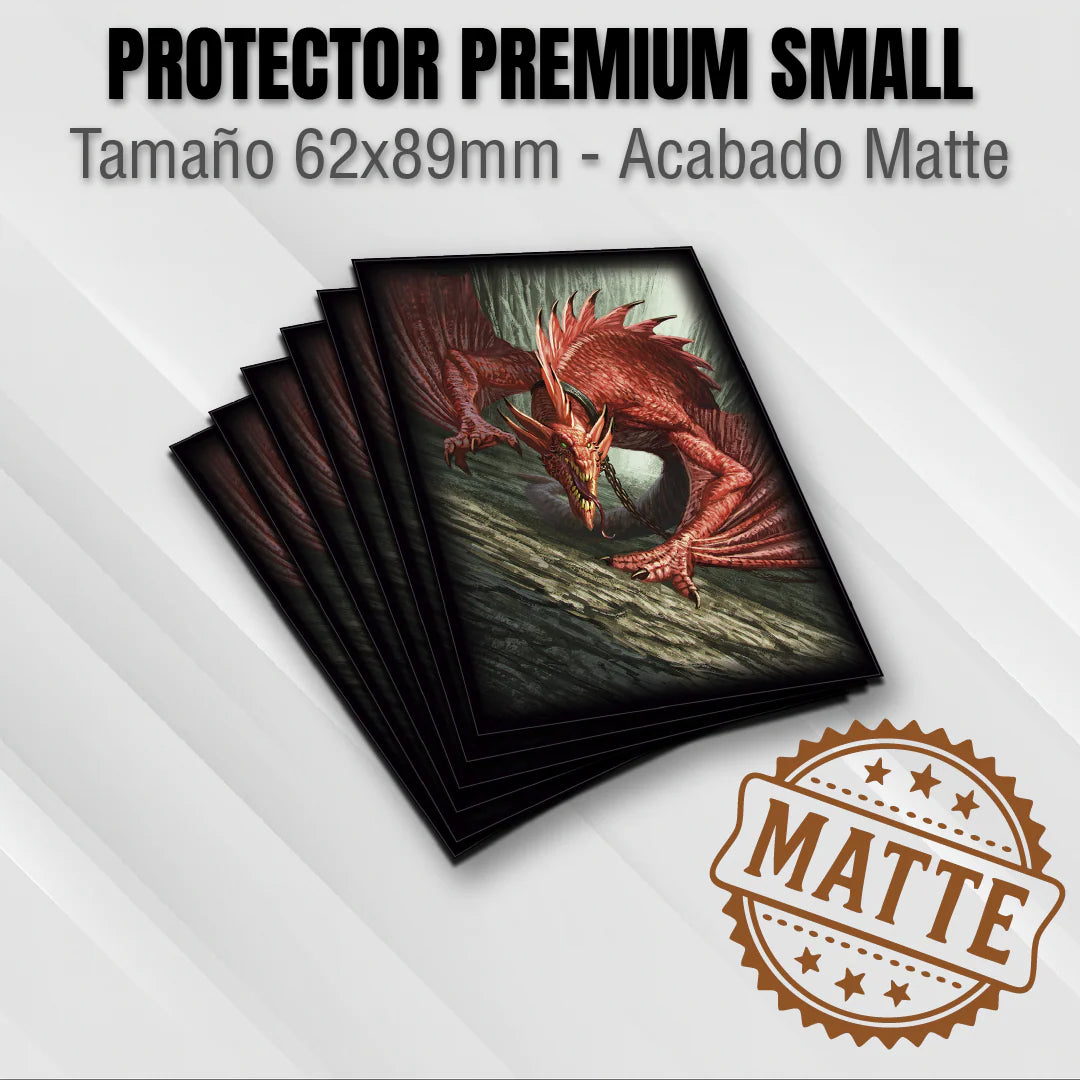 Protectores con Diseño | TOPDECK Small 62x89mm Wyvern de Sangre