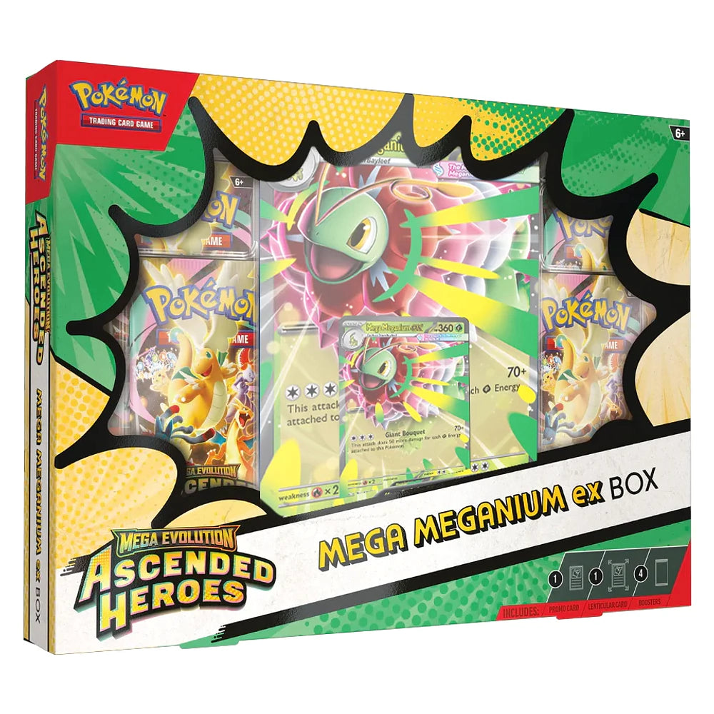 Mega Meganium ex Box (INGLES) Pokémon TCG Mega Evolution - Ascended Heroes