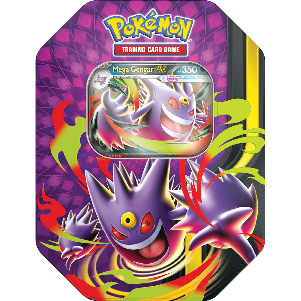 (Preventa) Pokemon TCG Mega Moonlit Tin Mega-Gengar Ex English