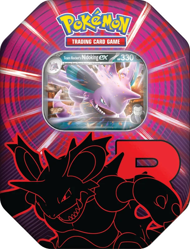 Pokémon Team Rocket Tin Nidoking – Español
