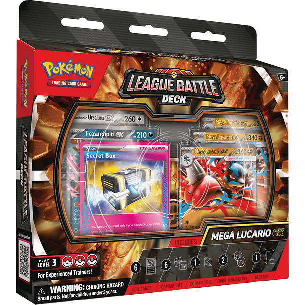 (PREVENTA) Pokemon TCG Mega Lucario ex League Battle Deck English