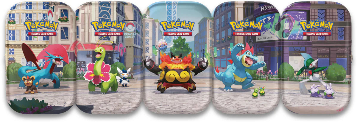 Pokemon TCG Luminose City Mini Tin English