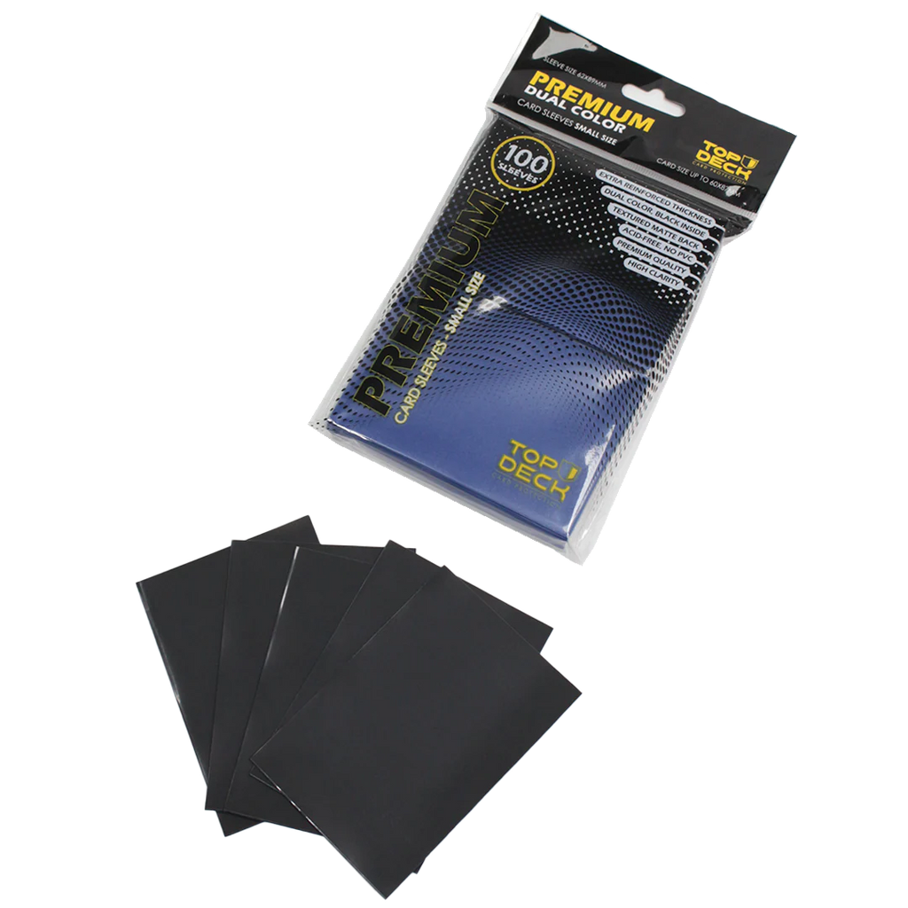 Protectores Premium | TOPDECK Small 62x89mm color Azul