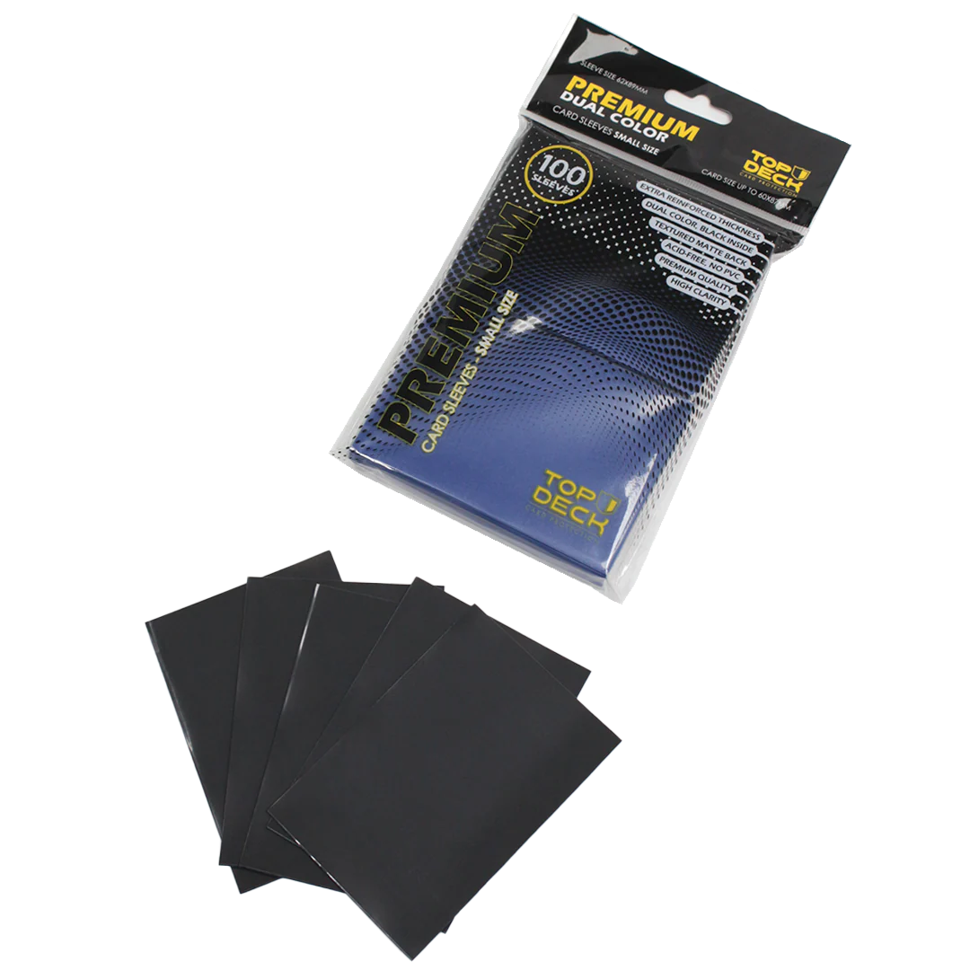 Protectores Premium | TOPDECK Small 62x89mm color Azul