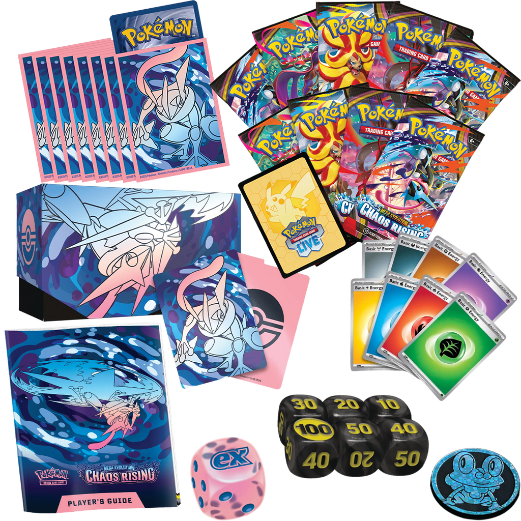Pokemon TCG Mega Evolution - Chaos Rising - Elite Trainer Box English