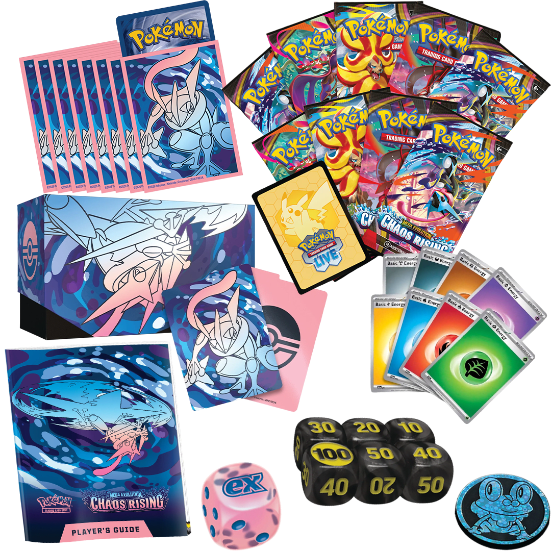 Pokemon TCG Mega Evolution - Chaos Rising - Elite Trainer Box English