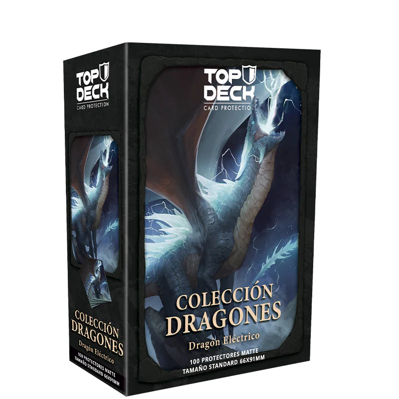Protectores Standard | Colección Dragones - Dragón Eléctrico 66x91mm