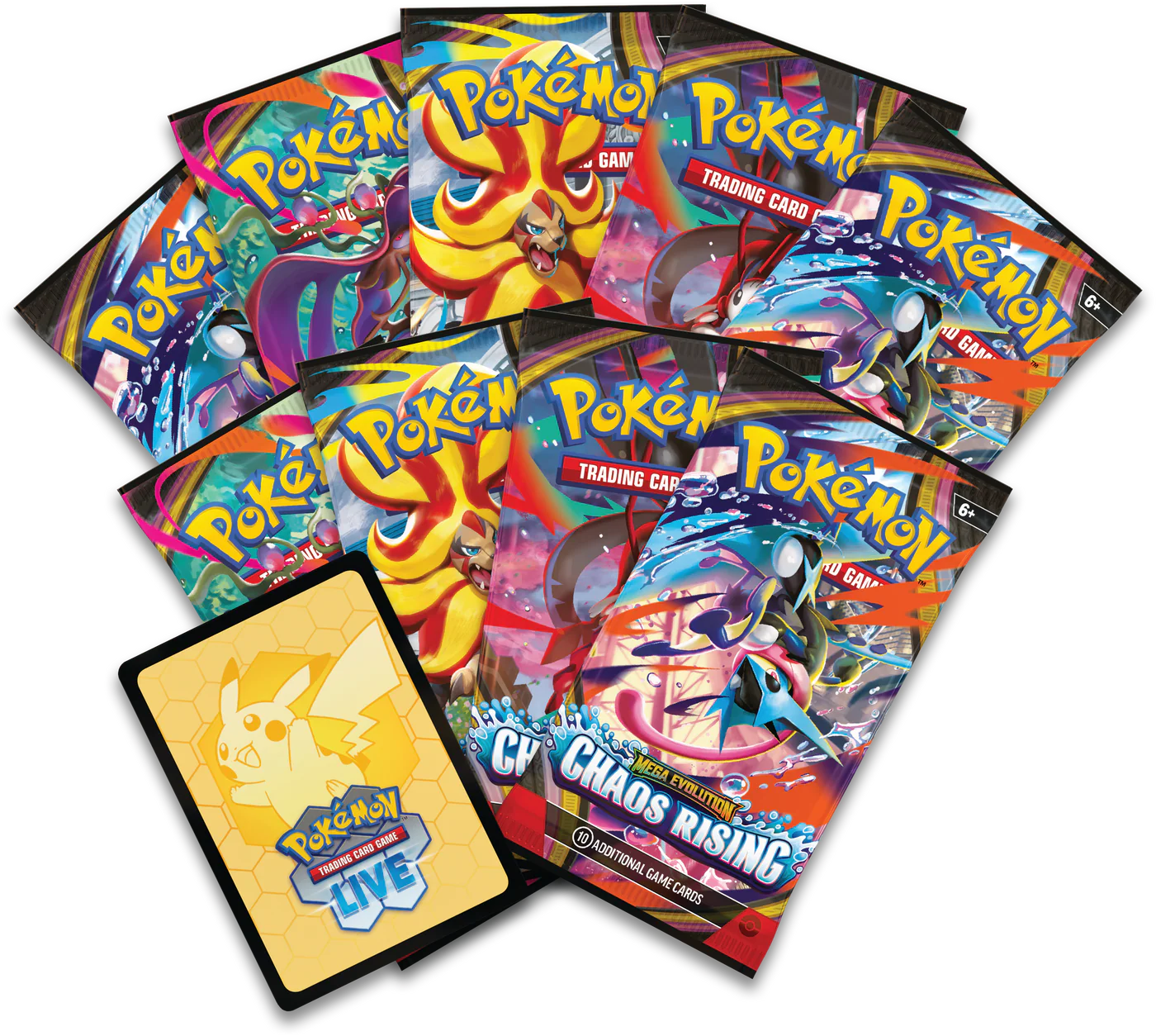 Pokemon TCG Mega Evolution - Chaos Rising - Elite Trainer Box English
