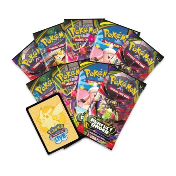Pokemon TCG: Perfect Order ETB Elite -Trainer Box Inglés