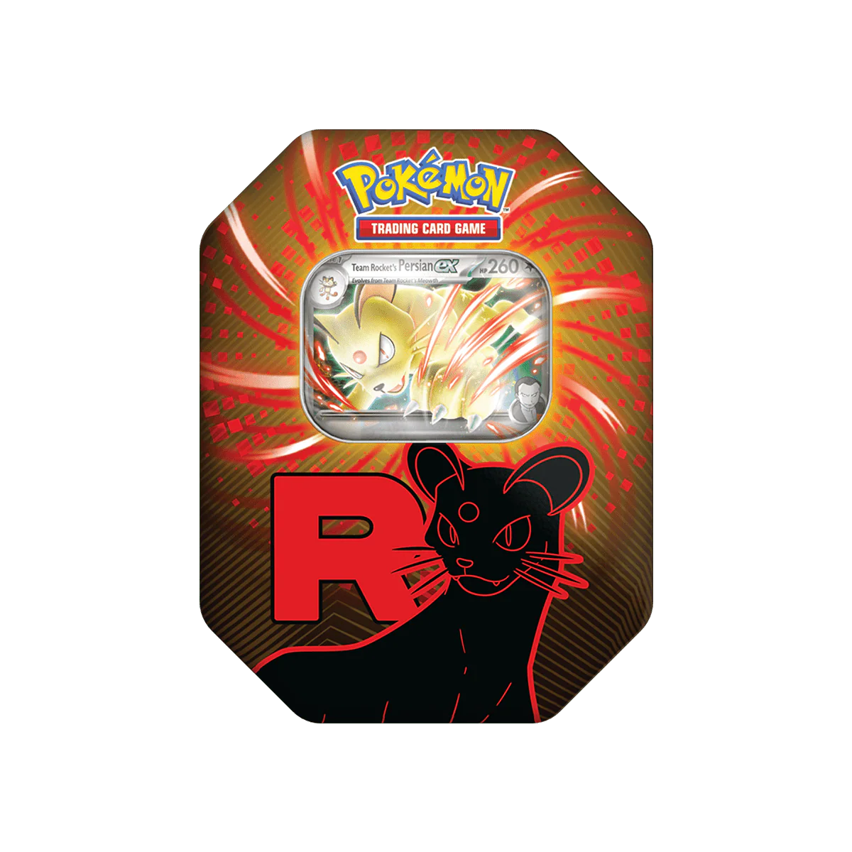Pokémon Team Rocket Tin Persian – Español