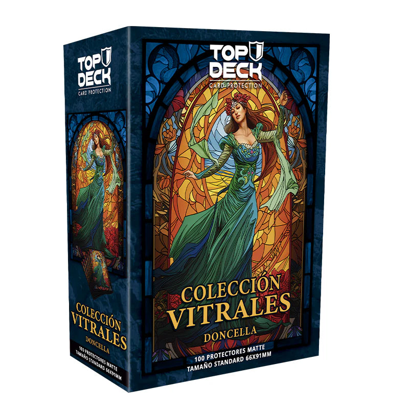 Protectores Standard | Colección Vitrales - Doncella 66x91mm